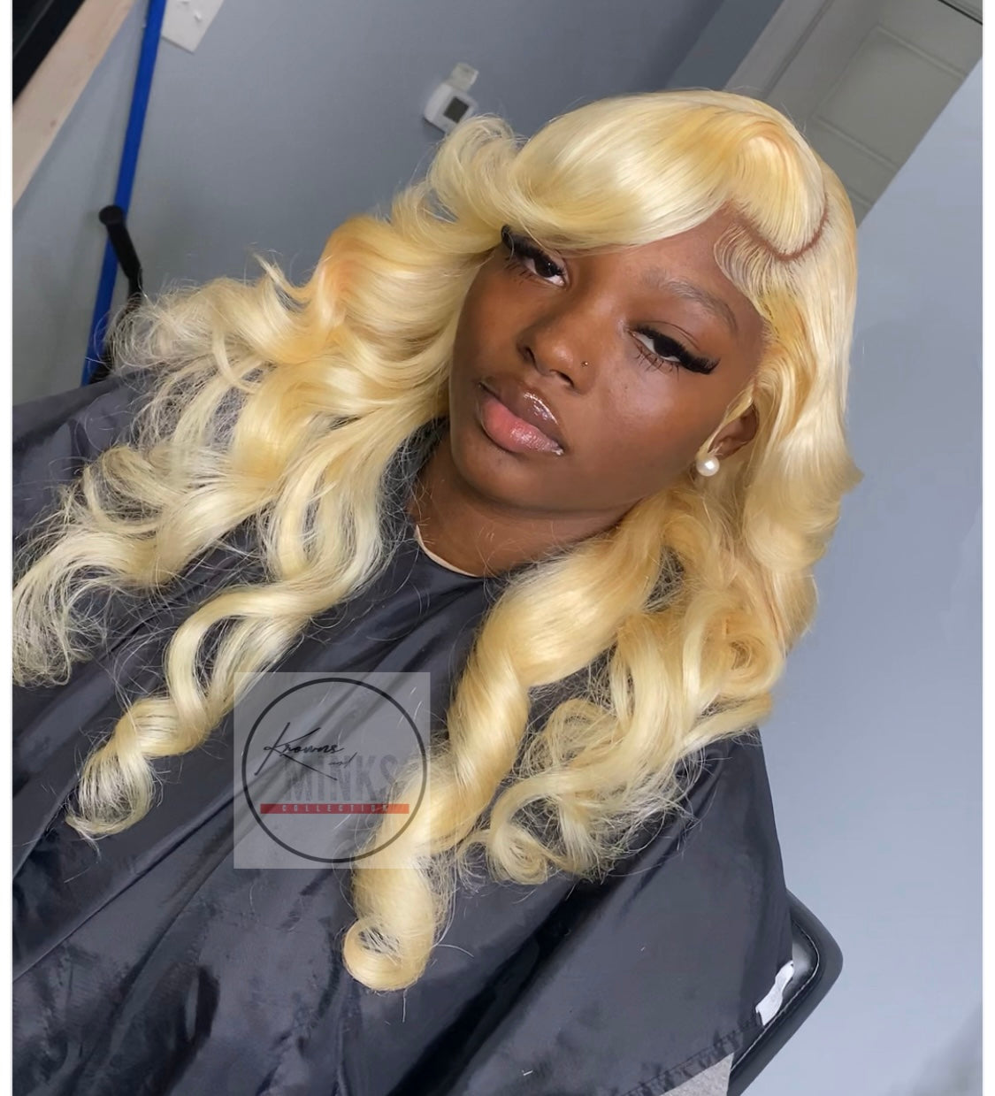 26 inch Body Wave 13x4 Frontal Wig BLONDE 613