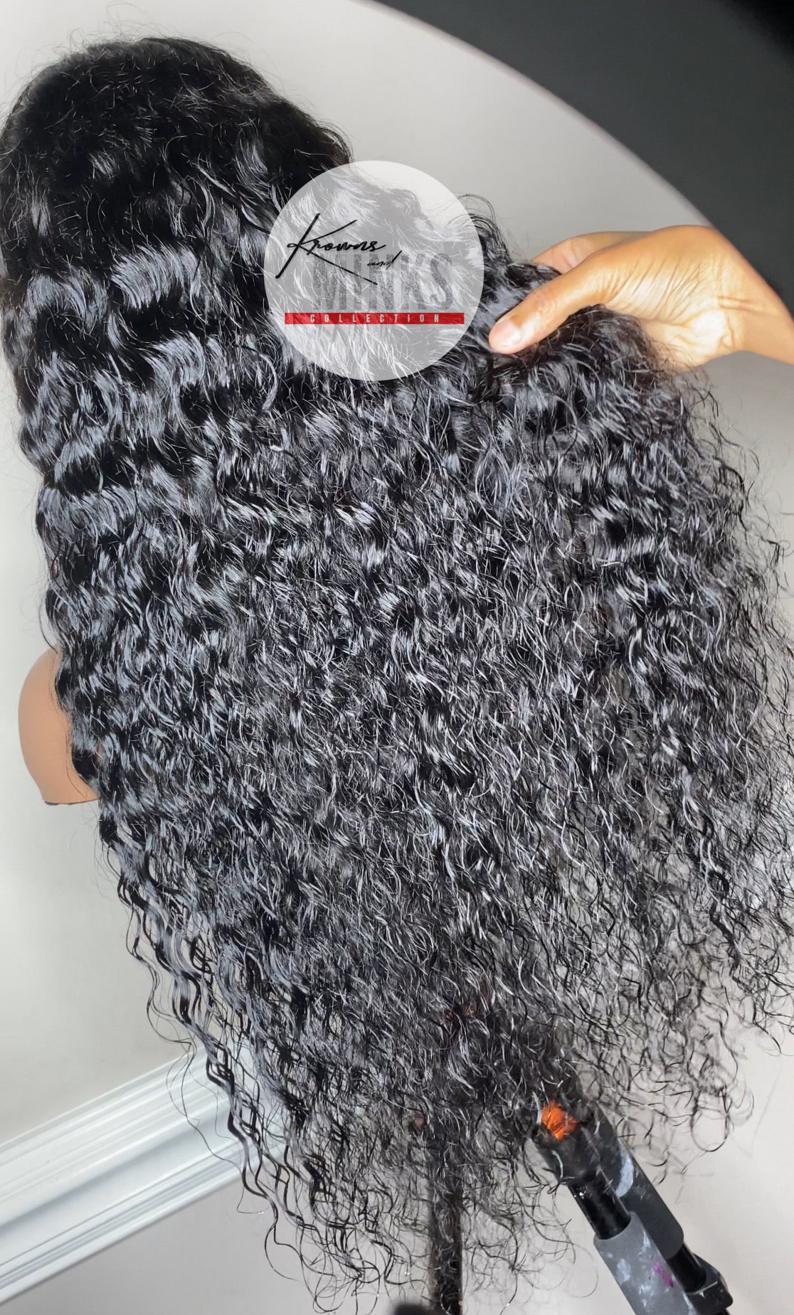 22 inch Water Wave 13x4 Frontal Wig