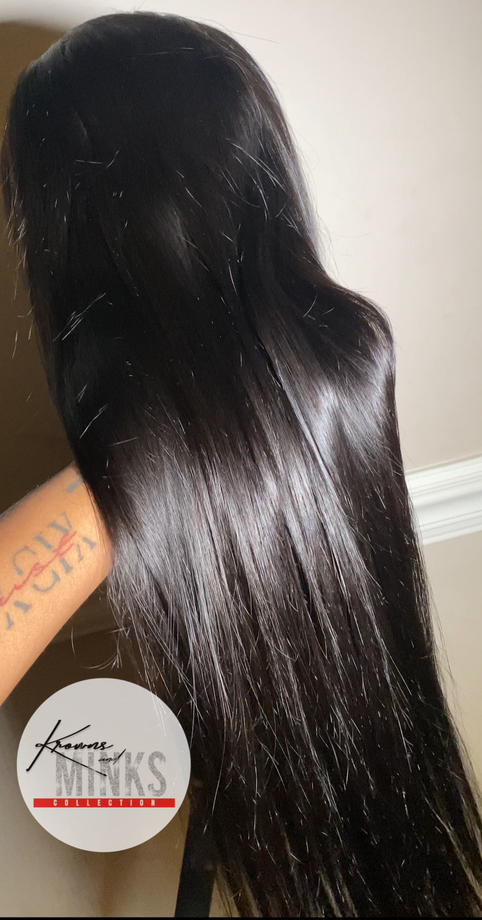 24 inch Straight 13x4 Frontal Wig