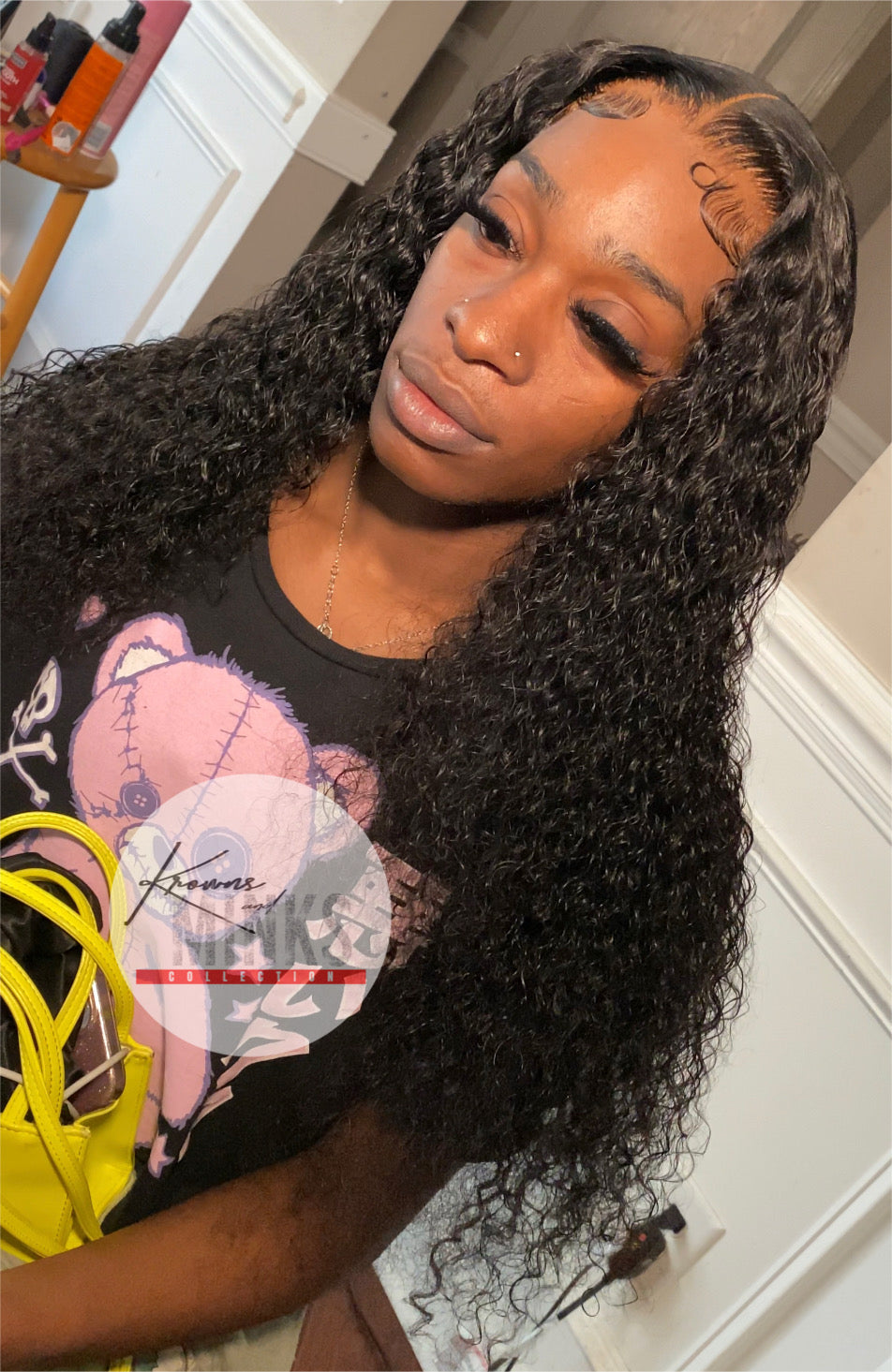 22 inch Water Wave 13x4 Frontal Wig