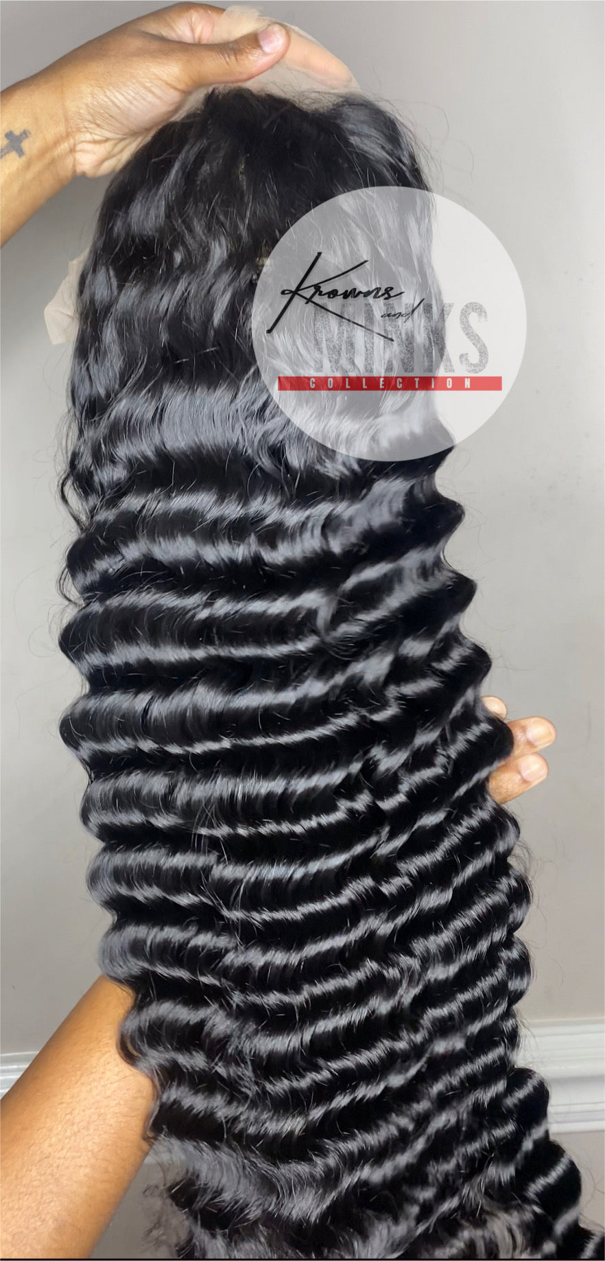 26 inch Deep Wave 13x4 Frontal Wig