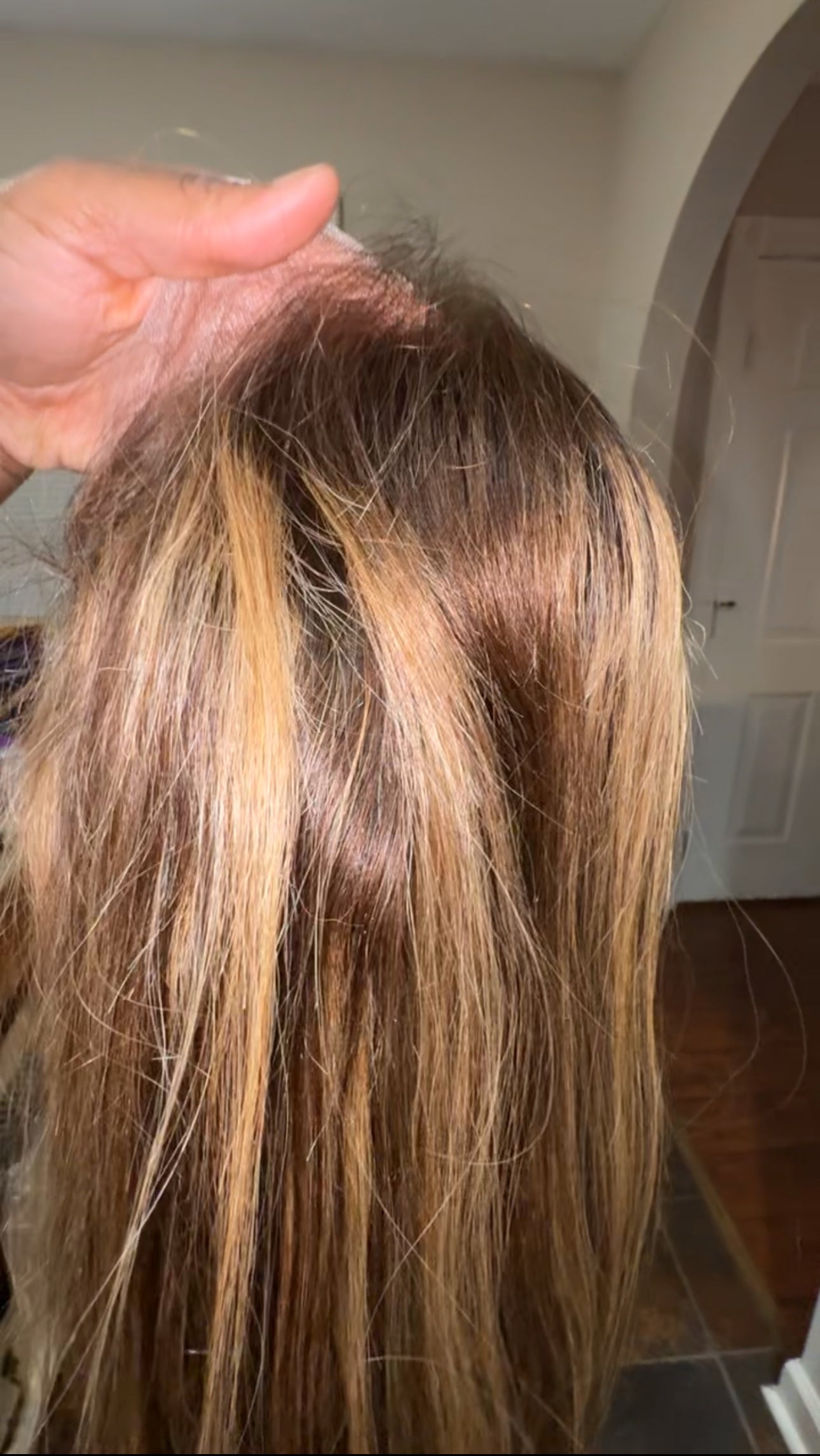 28 inch Straight 13x4 HIGHLIGHT Frontal Wig