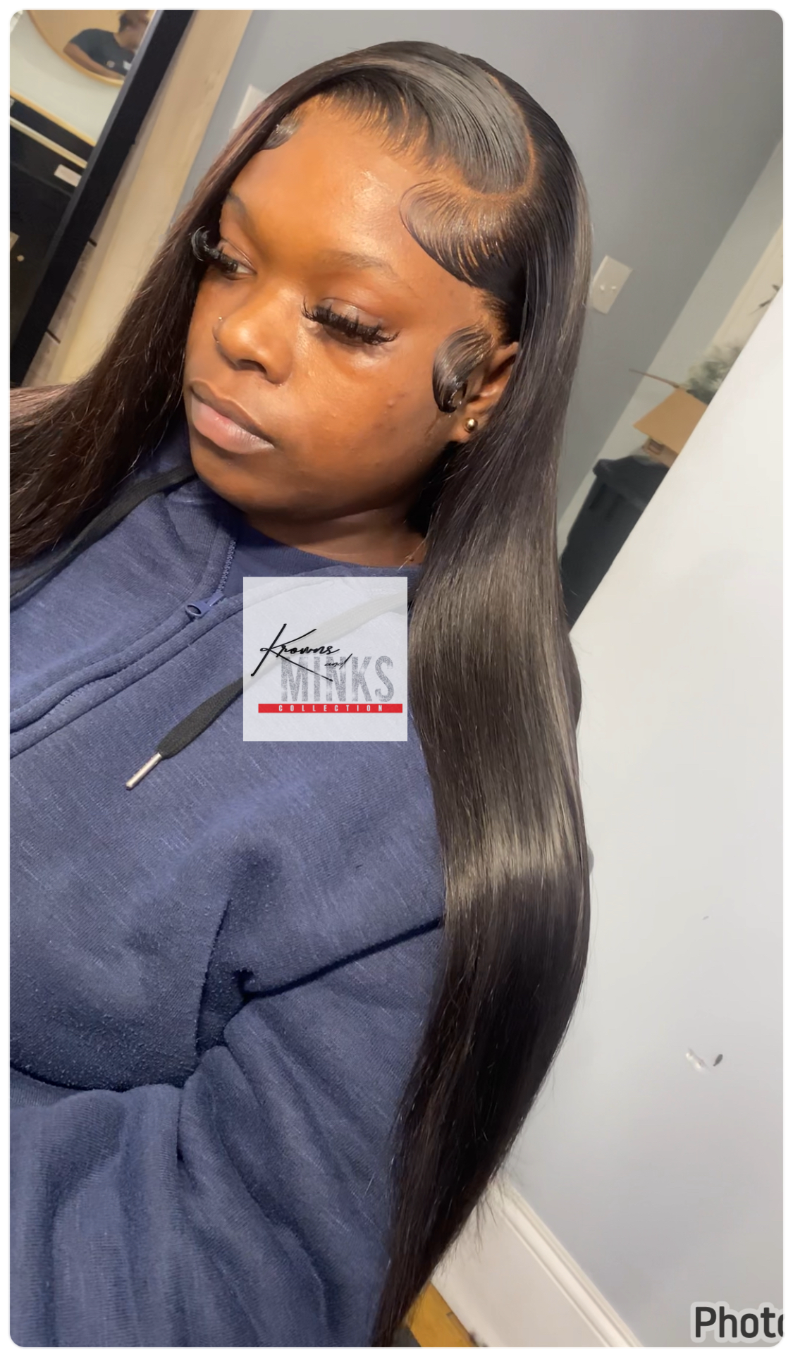 28 inch Straight 13x4 Frontal Wig