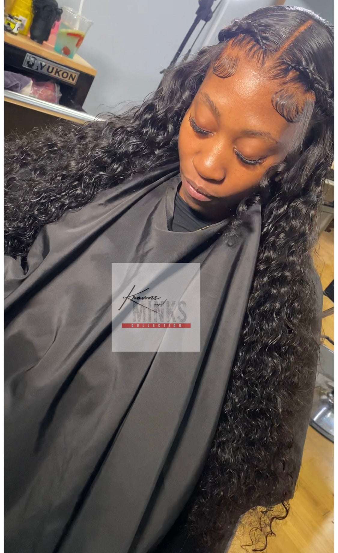 32 inch Deepwave 13x4 Frontal Wig