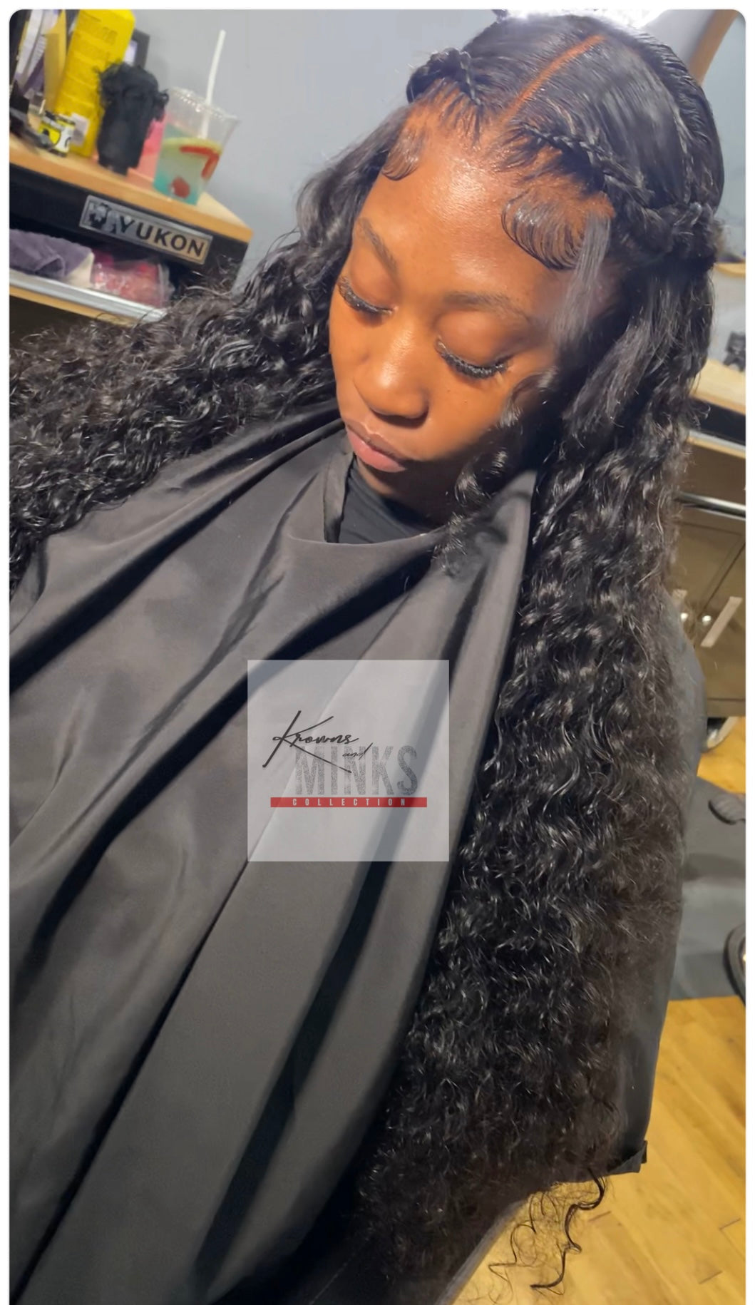 32 inch Deepwave 13x4 Frontal Wig