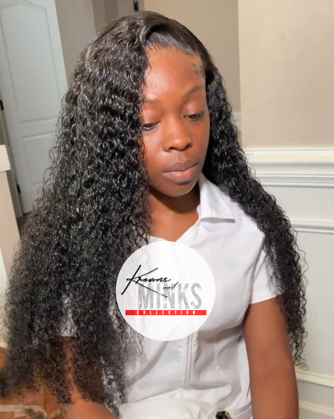 30 inch Kinky Curly 13x4 Frontal Wig