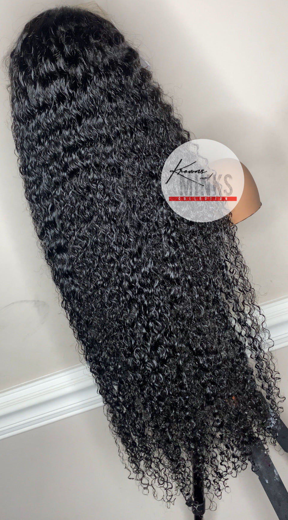 30 inch Kinky Curly 13x4 Frontal Wig