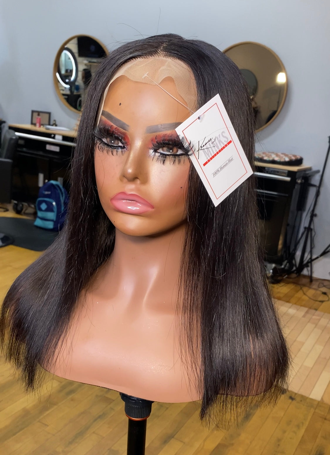 14 inch Straight 13x4 Bob Frontal Wig